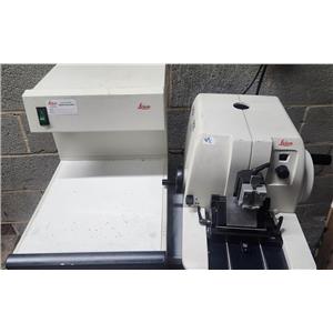 LEICA MICROSYSTEMS RM 2135  ROTARY MICROTOME W/