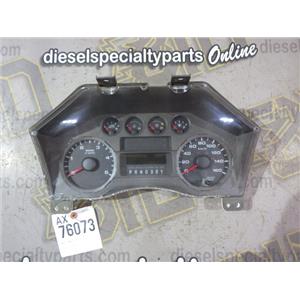 2008 2009 FORD F550 XL 6.4 DIESEL AUTO 4X4 OEM GAUGE CLUSTER INSTRUMENT KMH