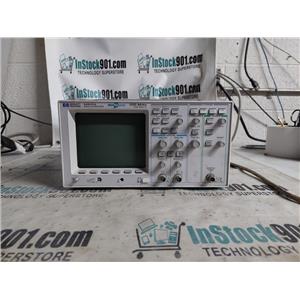 HEWLETT PACKARD 54645A 100 MHz MEGA ZOOM OSCILLOSCOPE (AS IS)