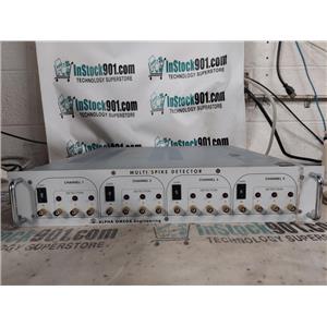 ALPHA OMEGA ENGINEERING MSD 4 CHANNEL MULTI SPIKE DETECTOR