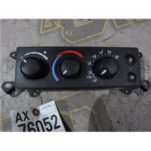 2008 2009 DODGE 3500 2500 6.7 DIESEL AUTO 4X4 DASH HEATER CONTROLLER 55056569AC