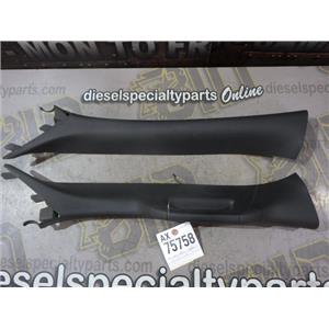 2009 2010 FORD F150 LARIAT 5.4 AUTO 4X4 OEM A-PILLAR GRAB HANDLES COVERS (BLACK)