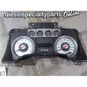 2009 2010 FORD F150 LARIAT FX4 5.4 AUTO 4X4 GAUGE INSTRUMENT CLUSTER KMH -TESTED