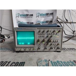 TEKTRONIX 2445 150 MHz OSCILLOSCOPE (AS IS)