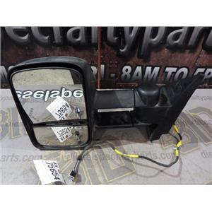 2008 2009 CHEVROLET 3500 SLT EXT CAB 6.6 LMM DIESEL AUTO 4X4 DRIVER TOW MIRROR