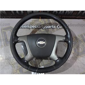 2008 2009 CHEVROLET 3500 SLT EXT CAB 6.6 LMM DIESEL AUTO 4X4 STEERING WHEEL OEM