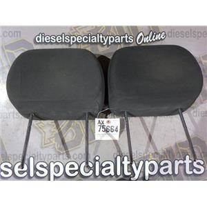 2008 2009 CHEVROLET 3500 SLT EXT CAB 6.6 LMM DIESEL AUTO 4X4 HEADRESTS BLACK SET