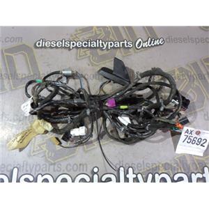 2008 2009 CHEVROLET 3500 SLT EXT CAB 6.6 LMM DIESEL AUTO 4X4 DASH WIRING HARNESS