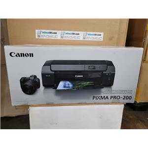 Canon PIXMA PRO-200 Wide Format Color Printer only 229 Printouts Works Excellent