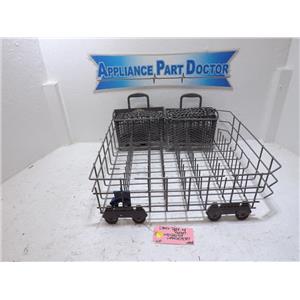 Whirlpool Dishwasher W10728159 WPW10179397 Lower Rack w/ Basket Used