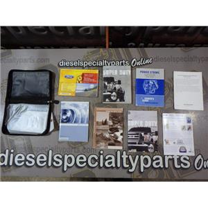 2008 2009 FORD F350 LARIAT 6.4 DIESEL AUTO 4X4 OWNERS MANUAL - OEM