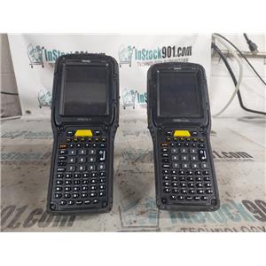 Lot of 2 Psion 7545 XA Barcode Scanner