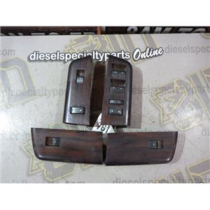 2008 2009 FORD F350 LARIAT 6.4 DIESEL AUTO 4X4 WOOD GRAIN SWITCHES (4) OEM