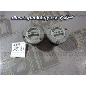 2008 2009 FORD F350 LARIAT 6.4 DIESEL AUTO 4X4 HUB CAPS  ( SET OF 2 ) OEM