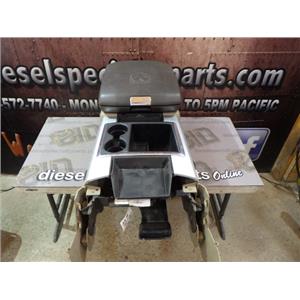 2010 2011 DODGE 3500 LARAMIE 6.7 DIESEL AUTO 4X4 OEM CENTRE CONSOLE (DARK BROWN)