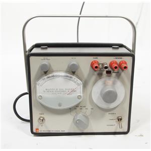 General Radio / GENRAD 1863 MEGOHMETER, 50 kΩ to 20 TΩ