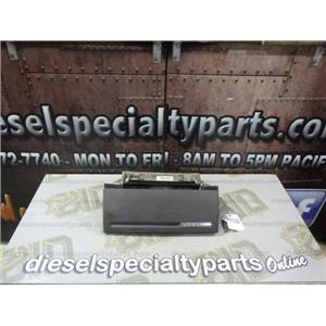 2011 2012 DODGE 3500 LARAMIE 6.7 DIESEL G56 UPPER GLOVE BOX DARK BROWN OEM