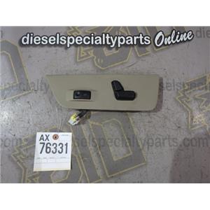 2011 2012 DODGE 3500 LARAMIE 6.7 DIESEL G56 POWER SEAT SWITCH - FULL POWER TAN