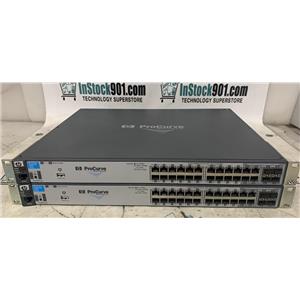 HP ProCurve 2910al-24G J9145A 24 Port Gigabit Managed Ethernet Switch RESET + L2