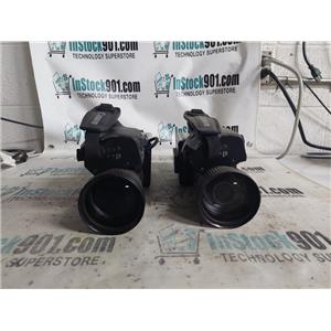 Lot of 2 Canon BCTV Zoom Lense W/ Hitachi HV-C10A CCD