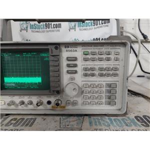 Hewlett Packard 8563A Spectrum Analyzer 9kHz-26.5GHz