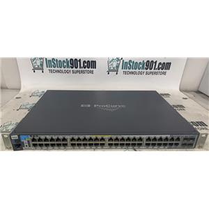 HP Procurve 2910AL-48G-PoE+ J9148A 48 Port Gigabit PoE+ Switch w/ Rack Ears