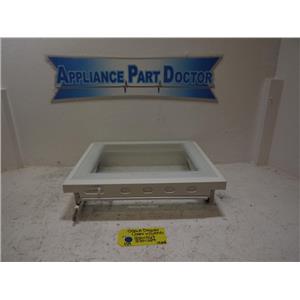 KitchenAid Refrigerator 2301567 2301027 Snack Drawer Cover w/Glass Used