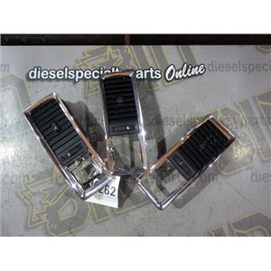 2010 2011 DODGE 3500 LARAMIE 6.7 DIESEL AUTO 4X4 DASH VENTS (CHROME) SET