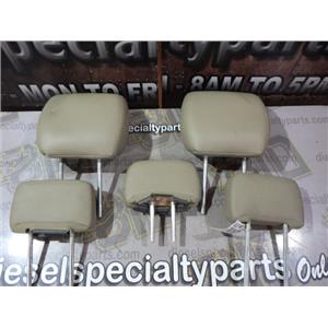 2010 2011 DODGE 3500 LARAMIE 6.7 DIESEL AUTO 4X4 CREWCAB HEADRESTS (TAN) LEATHER