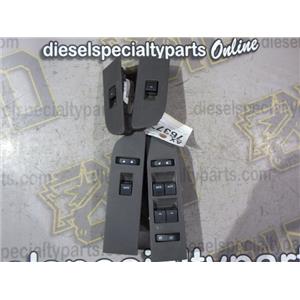 2011 2012 FORD F150 LARIAT 3.5 ECO BOOST AUTO 4X4 POWER WINDOW SWITCHES SET (4)
