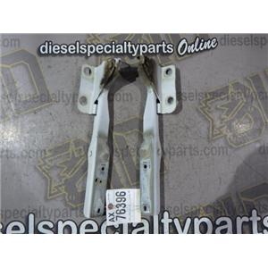 2011 2012 FORD F150 LARIAT 3.5 ECO BOOST AUTO 4X4 HOOD HINGES ( WHITE ) OEM