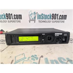 Shure ULXP4 Wireless Receiver 662-698 MHz-M1 Missing Frequency Dial