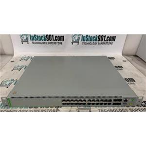 Allied Telesis AT-GS980MX/28PSm PoE+ Stackable Switch w Rack Ears + RESET
