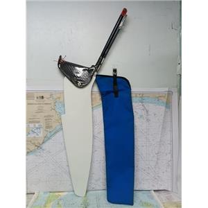 Boaters' Resale Shop of TX 2506 0701.04 BOYER 2004 A-CATAMARAN RUDDER ASSEMBLY