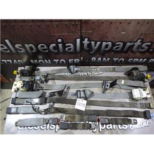 2003 2004 FORD F350 F250 XL 6.0 DIESEL ZF6 4X4 CREWCAB (5) PASSENGER SEAT BELTS