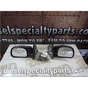 2003 2004 FORD F350 F250 XL 6.0 DIESEL ZF6 4X4 CREWCAB MIRRORS MANUAL - NO POWER