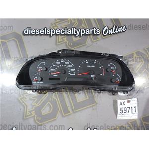 2003 2004 FORD F350 F250 XL 6.0 DIESEL ZF6 4X4 CREWCAB GAUGE CLUSTER ( KMH )