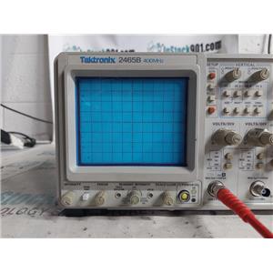 Tektronix 2465B 400 MHz 4 Channel Oscilloscope