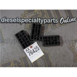 2003 2004 FORD F350 F250 XLT 6.0 DIESEL AUTO 4X4 DASH VENTS ( SET OF 3 ) GRAY