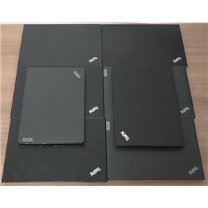 Lot 8 Lenovo Thinkpad T14S X13 T490 i5-i7 8gb RAM 256gb SSD Cracked Screen PARTS