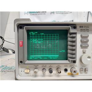 Hewlett Packard 8563A 9kHz-26.5 GHz Spectrum Analyzer