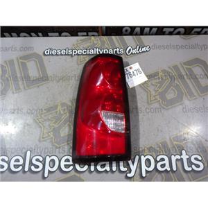 2001 2002 CHEVROLET 2500 3500 6.6 DIESEL AUTO 4X4 DRIVER TAIL LIGHT AFTERMARKET