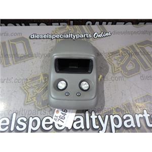 2001 2002 CHEVROLET 2500 3500 6.6 DIESEL AUTO 4X4 OVER HEAD CONSOLE PEWTER OEM