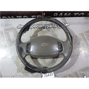 1999 2000 FORD F350 LARIAT 7.3 DIESEL AUTO 4X4 STEERING WHEEL - BROWN - 4/10