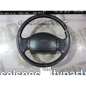 1999 2000 FORD F350 LARIAT 7.3 DIESEL AUTO 4X4 STEERING WHEEL PARTS ONLY 4/10