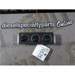1999 2000 FORD F350 LARIAT 7.3 DIESEL AUTO 4X4 HEATER MODULE HVAC CONTROL OEM