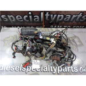 1999 2000 FORD F350 LARIAT 7.3 DIESEL AUTO 4X4 DASH WIRE HARNESS XC3514401NK