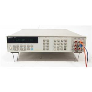 HP Agilent Keysight 3458A 8 1/2 Digits Digital Bench Multimeter OPT 002