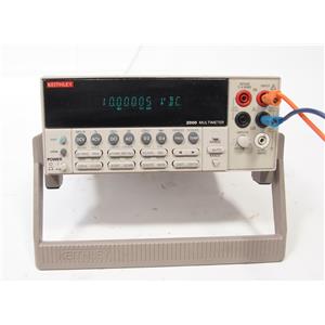Keithley 2000 6-1/2 DMM Digit Multimeter