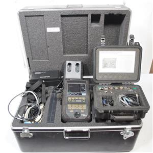 Olympus Sonic 1200M EMI Ultrasonic Flaw Detector with Transducer Kit